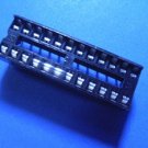 IC Socket, 24 pin DIP, 0.1 inch pitch, 20  pcs. (Item# S0019)