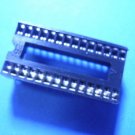 IC Socket, 28 pin SDIP, round, 1.778mm pitch, 6 pcs. (Item# S0022)