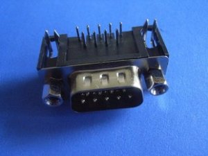 Connector / Socket, , DR-9, male, 10 pcs. (Item# S0103)