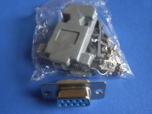Connector / Socket, DB-9 Female, 4 sets. (Item# S0123)