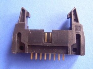 Connector / Socket, 16P, horn type, 6 pcs. (Item# S0164)