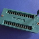 ZIF IC Socket, 28P, gold plated, 3 pcs. (Item# Z0010)