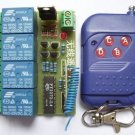 Remote Control,  5V to 15V operation, 4 channel, Momentary Mode. (Item# RE002)