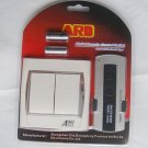 Remote Control, Professional, 180-240V, 2 channel, with Manual Switch Box (Item# RE015)
