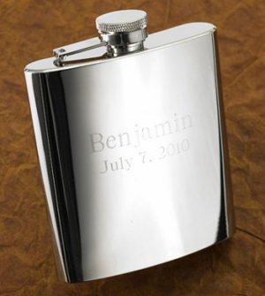7 oz. Mirror Flask