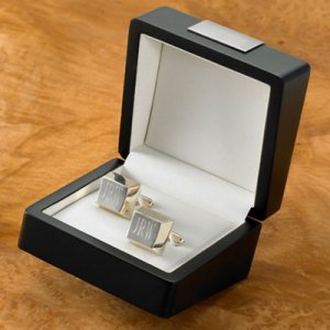 Silver Plated Cuff Links
