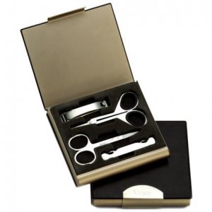 Precision Leather Manicure Kit