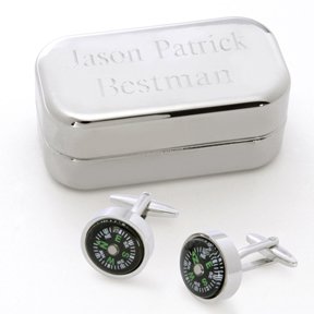 Dashing Cuff Links with Personalized Case