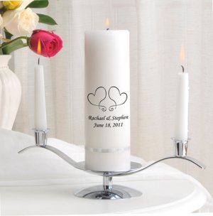 Premier Unity Candle and Stand Combo