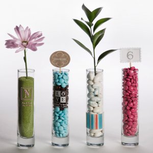 Personalized Printed Bud Vase