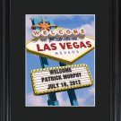 Personalized Vegas Marquee Framed Print