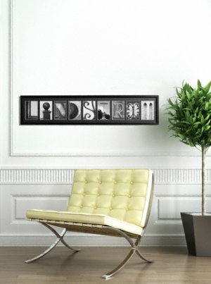 Architectural Name Frame