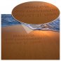 Personalized Sparkling Sands Print with Wood Frame
