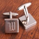 Silver Square Cuff Links
