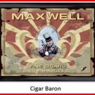 Personalized Traditional Pub Sign Cigar Baron