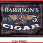 Personalized Traditional Pub Sign Cigar Patriot