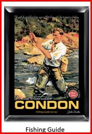 Personalized Traditional Pub Sign Fishing Guide