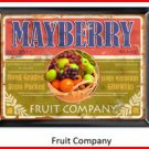 Personalized Traditional Pub Sign Fruit Company