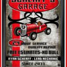 Personalized Traditional Pub Sign Garage