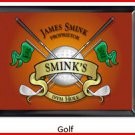 Personalized Traditional Pub Sign Golf