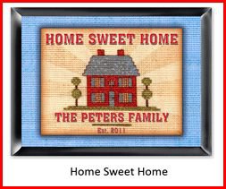 Personalized Traditional Pub Sign Home Sweet Home
