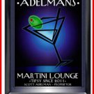 Personalized Traditional Pub Sign Martini After Hours