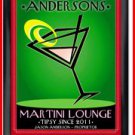 Personalized Traditional Pub Sign Martini Cosmo
