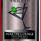 Personalized Traditional Pub Sign Martini NY Swank
