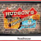 Personalized Traditional Pub Sign Roadhouse