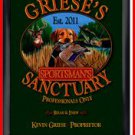 Personalized Traditional Pub Sign Sportsman