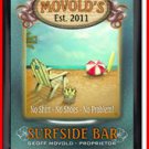 Personalized Traditional Pub Sign Surfside Bar