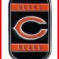 Personalized NFL Dog Tag Chicago Bears