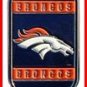 Personalized NFL Dog Tag Denver Broncos