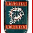 Personalized NFL Dog Tag Miami Dolphins