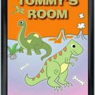 Personalized Childs Room Sign Dinosaur Crossing
