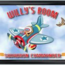 Personalized Childs Room Sign Fly Boy