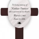 Personalized Memorial Cross