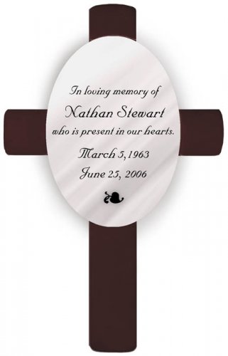Personalized Memorial Cross
