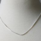 4 pieces of 16" Solid Sterling Silver 1mm Box Chain