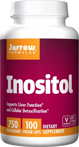 Inositol -- 750 mg - 100 Capsules by Jarrow Formulas Supports Liver Function
