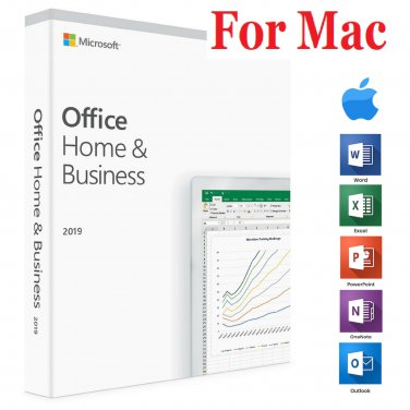 OFFICE 2019 HOME & BUSINESS FOR MAC LIFETIME AUTHENTIC LICENSE
