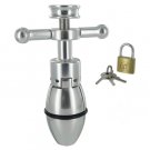 Trillium Steel Locking Anal Plug