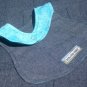 Bib Turquoise Dragonflies, Denim