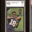 RANDY MOSS - 1998 Absolute RC - BCCG 10 New England Patriots & Marshall RANDY MOSS - 1998 Absolute RC - BCCG 10 New England Patriots & Marshall