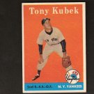 TONY KUBEK - 1958 Topps SECOND YEAR - New York Yankees