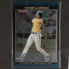 VICTOR MARTINEZ - 2002 Bowman Draft CHROME Rookie - Red Sox, Indians & Detroit Tigers