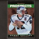 KERRY COLLINS - 1995 Upper Deck SP ROOKIE CARD - Titans, Panthers & Penn State KERRY COLLINS - 1995 Upper Deck SP ROOKIE CARD - Titans, Panthers & Penn State