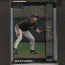 JULIO LUGO - 1999 Bowman Chrome GOLD ROOKIE CARD - Cardinals, Red Sox, Orioles