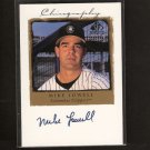 MIKE LOWELL - 1998 SP Top Prospects Chirography ROOKIE AUTOGRAPH - Red Sox MIKE LOWELL - 1998 SP Top Prospects Chirography ROOKIE AUTOGRAPH - Red Sox