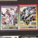 BENNIE & BRIAN BLADES - Seahawks & Miami Hurricanes AUTOGRAPH